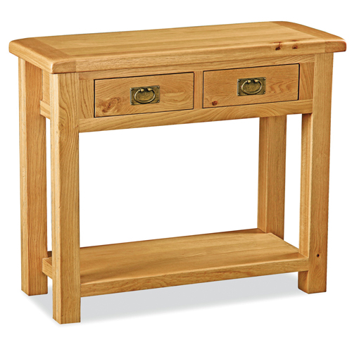 Salisbury Oak Console Table Hall Salisbury Oak Furniture At Gift Company