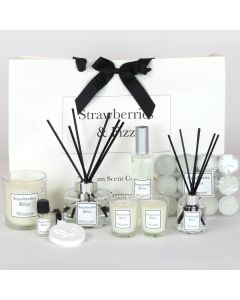 Large B&W Premium Gift Bag Set-Strawberry & Fizz