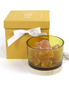 Salt Rock Lamp - Yellow