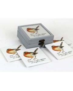 Country Robin Coaster