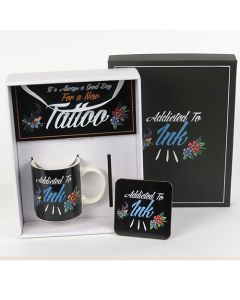 Plaque & Mug Gift Set -Tattoo