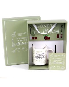 Plaque & Mug Gift Set -Allotment
