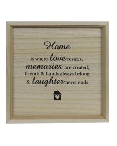 Plaque Home