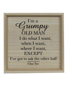 Plaque Grumpy