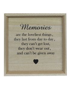 Plaque Memories