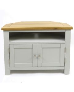 Conwy Grey Small Corner TV Unit Max tv 40"
