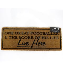 Doormat - Footballer Scores Of His Life