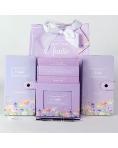 Floral Sentiment Auntie Gift Set Bag