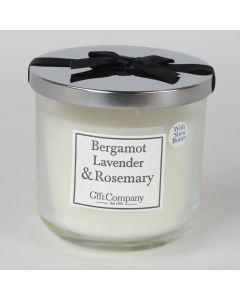 Premium Double Wick  Candle-Bergamot Lav&Rosmy