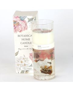 Scented Floral Candle - Rose