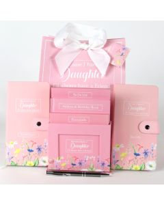 Floral Sentiment Daughter Gift Set Bag