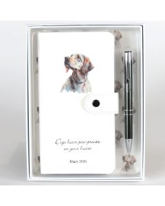 Labrador 2026 Diary and Pen Gift