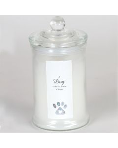 Candle Jar-Dog