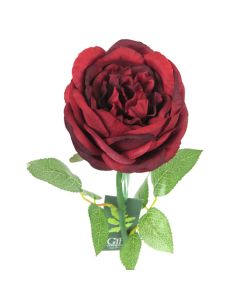 Faux Flower -Single Red Rose