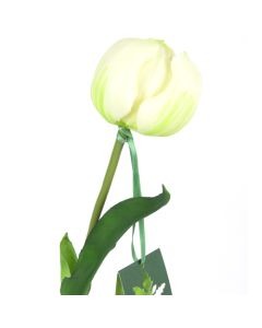 Faux Flower -White Tulip