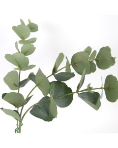 Faux Flower -Eucalyptus Branch Green