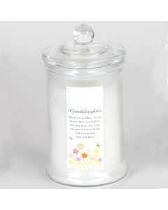 Candle Jar-Granddaughter