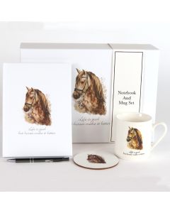 Horse Notebook & Mug Set