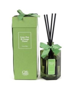 Octagonal Large Colour Diffuser-LimePear&OrangeFlower