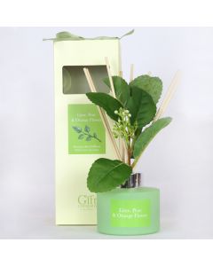 Diffuser with Flower-Lime, Pear & Orange