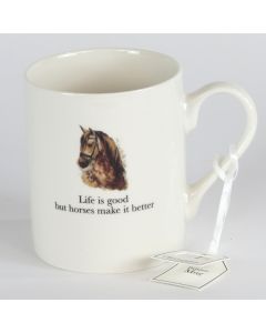 Mug - Life is good but horses make it better