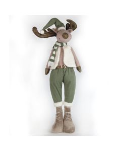 Stripy Scarf Reindeer Standing