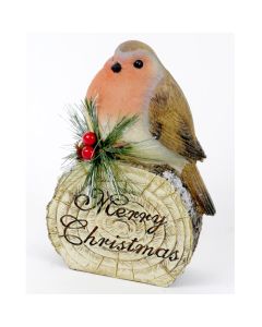 Robin on Log