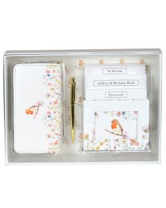 Robin Notebook Trio and Purse Set