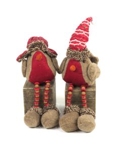 RL Ruby Riley Robin Shelf Beady Leg Sitters