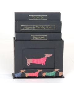 Sausage Dog Notebook Trio