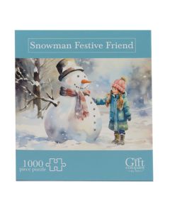 Christmas Snowman Jigsaw