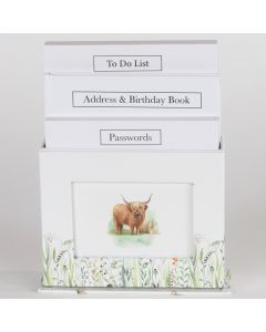 Highland Cow Notebook Trio