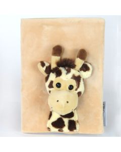 Fluffy Notebook - Giraffe