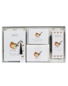Robin Stationery Set