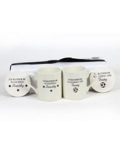 Strictly / Football Mug Gift Set
