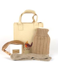 Cozy Night In Gift Bag Set Brown -Robin