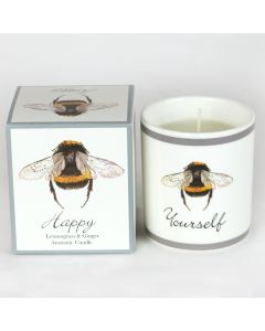 Country Bee Candle  (Lemongrass & Ginger)