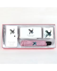 Diary Gift Set Cats  Country Animal with Flower