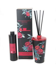 Midnight Botanical Diffuser - Magical Peony
