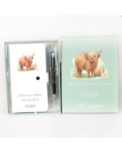 Personal Organiser - Highland Cow