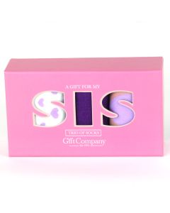 Socks Trio Gift Set - Sis