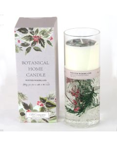 Botanical Candle- Winter Woodland