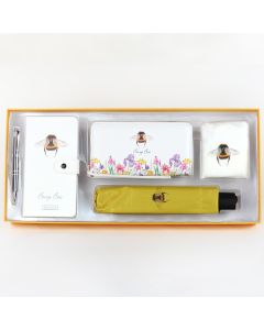 Diary Gift Set Bee Country Animal with Flower