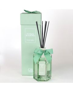 Octagonal Large Colour Diffuser-Eucalyp & Fresh Mint