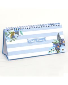 Blue Floral Weekly Planner