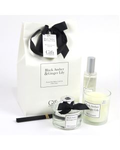 Premium Gift Bag Set-Black Amber & Gingerlily