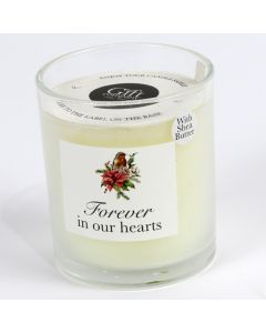 Premium Single Wick Jar-Remembrance Robin