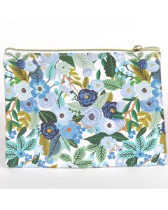 Blue Floral Pencil Case