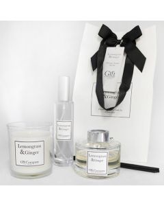Premium Gift Bag Set-Lemongrass & Ginger