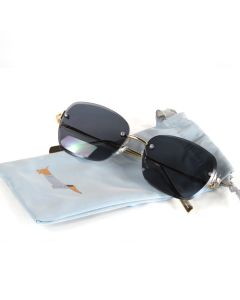 Sunglasses & Case -Blue